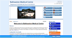 Desktop Screenshot of batheastonmedicalcentre.com